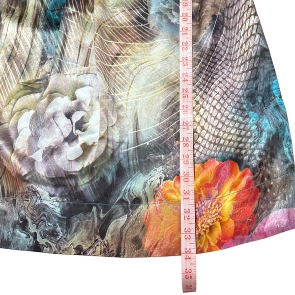 D STUDIO 100% Silk Mini Sheath Dress Fully Lined in Silk Button Back Close Sz 8 - Picture 8 of 10